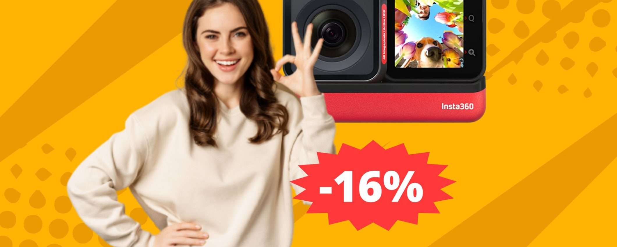 Insta360 ONE RS: la action cam rivoluzionaria in sconto su Amazon Insta360 ONE RS: la action cam rivoluzionaria in sconto su Amazon