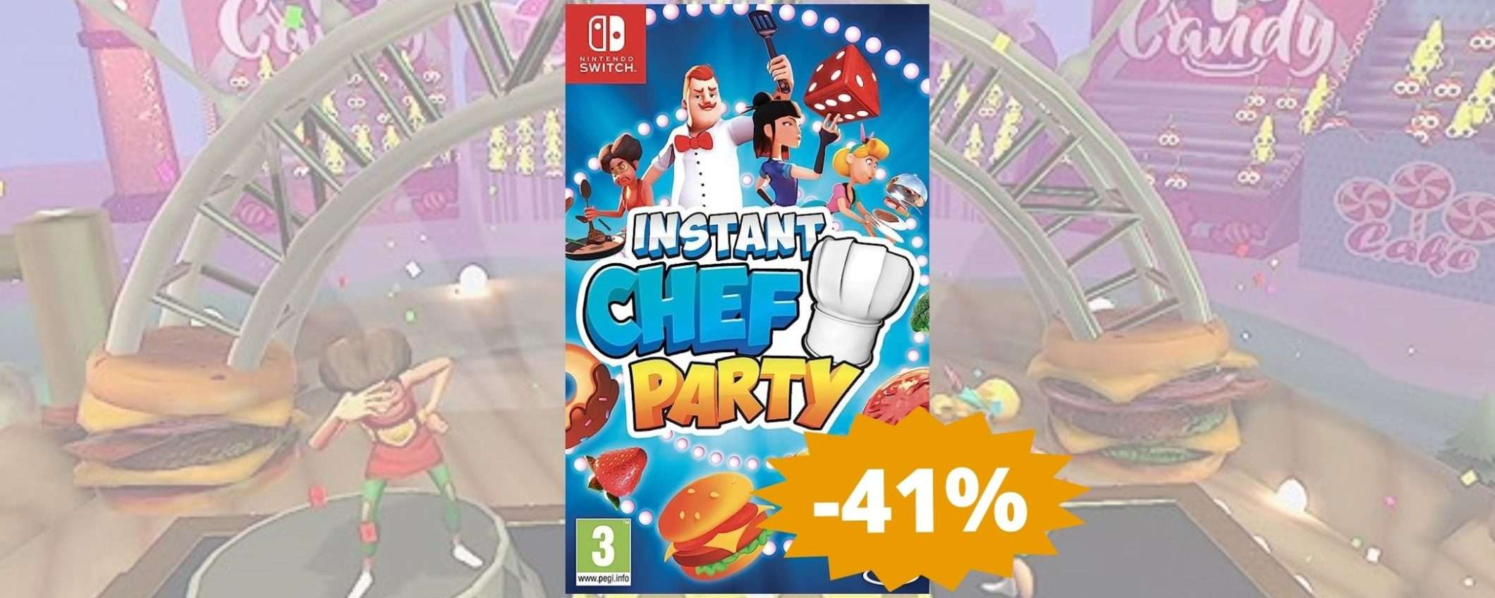 Instant Chef Party: puro divertimento per Nintendo Switch (-41%) Instant Chef Party: puro divertimento per Nintendo Switch (-41%)