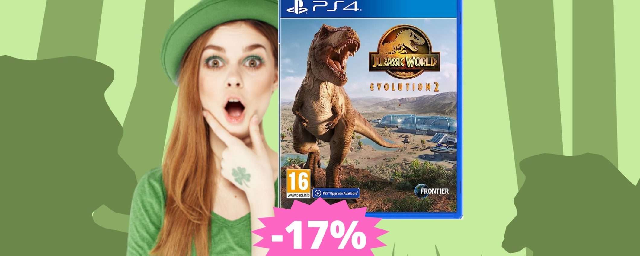 Jurassic World Evolution 2 PS4: un'avventura imperdibile a questo prezzo Jurassic World Evolution 2 PS4: un'avventura imperdibile a questo prezzo