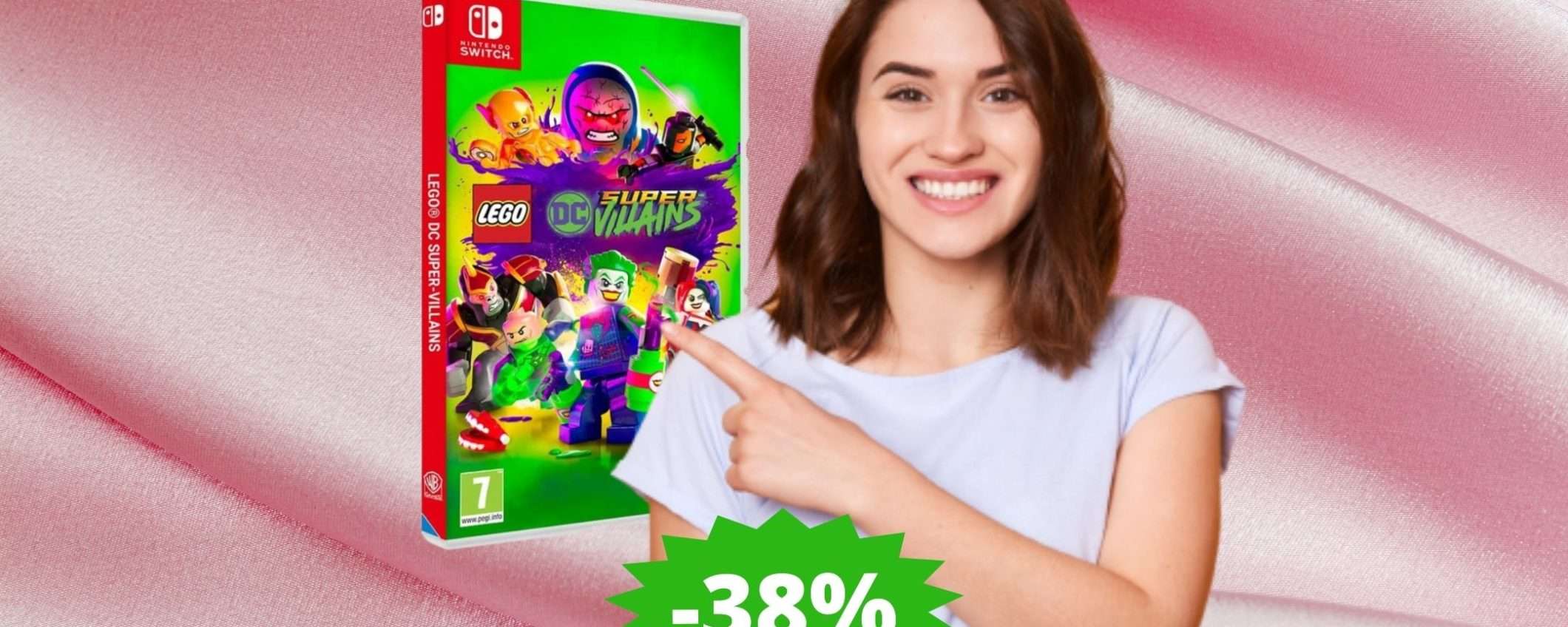 Lego DC Super Villains per Switch: divertimento criminale garantito (-38%) Lego DC Super Villains per Switch: divertimento criminale garantito (-38%)