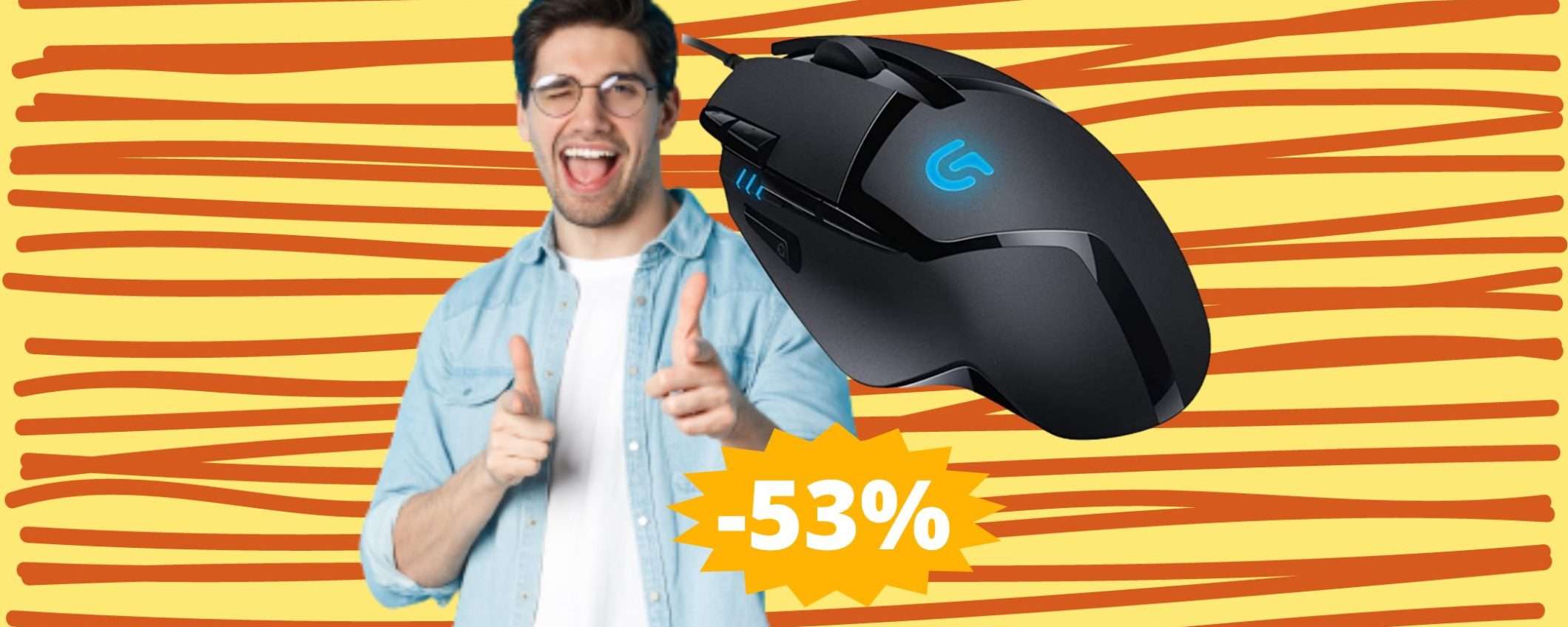 Logitech G402: prezzo BOMBA per l'incredibile mouse da gaming Logitech G402: prezzo BOMBA per l'incredibile mouse da gaming