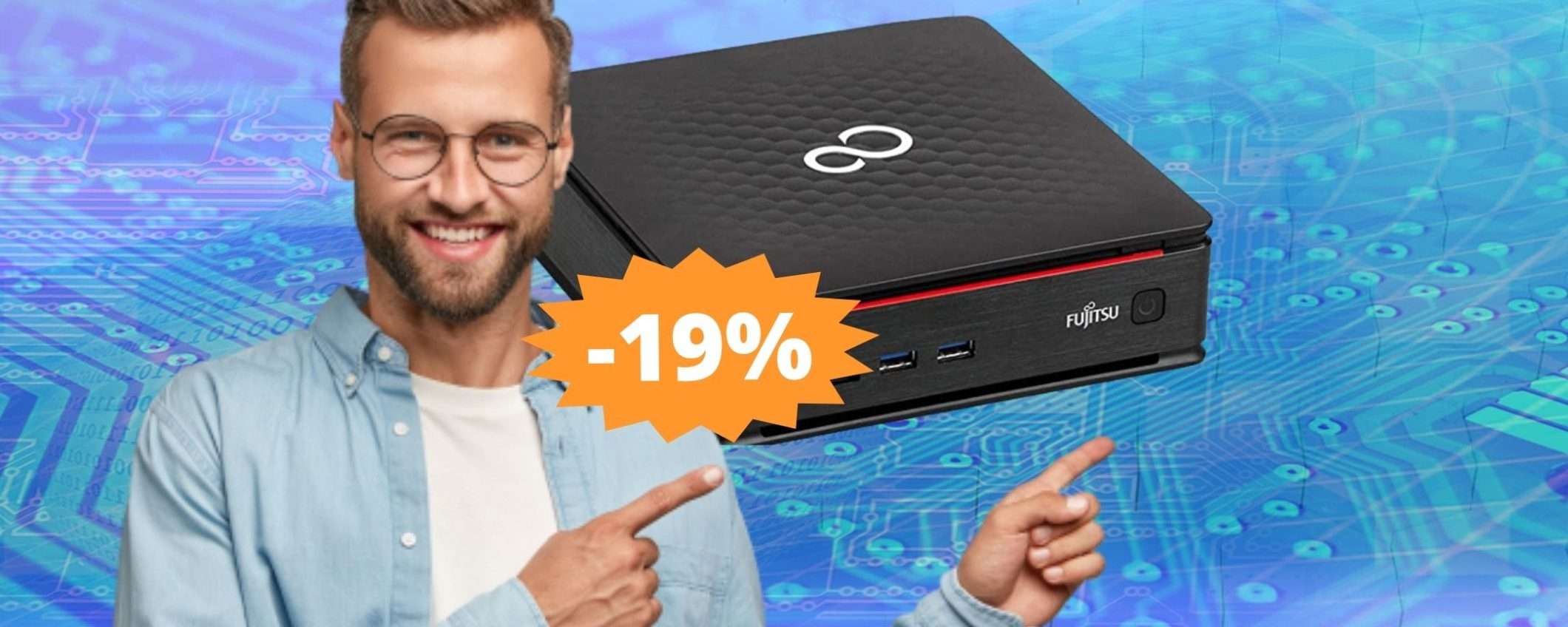 Fujitsu Esprimo: l'eccellente mini PC in sconto del 19% su Amazon Fujitsu Esprimo: l'eccellente mini PC in sconto del 19% su Amazon