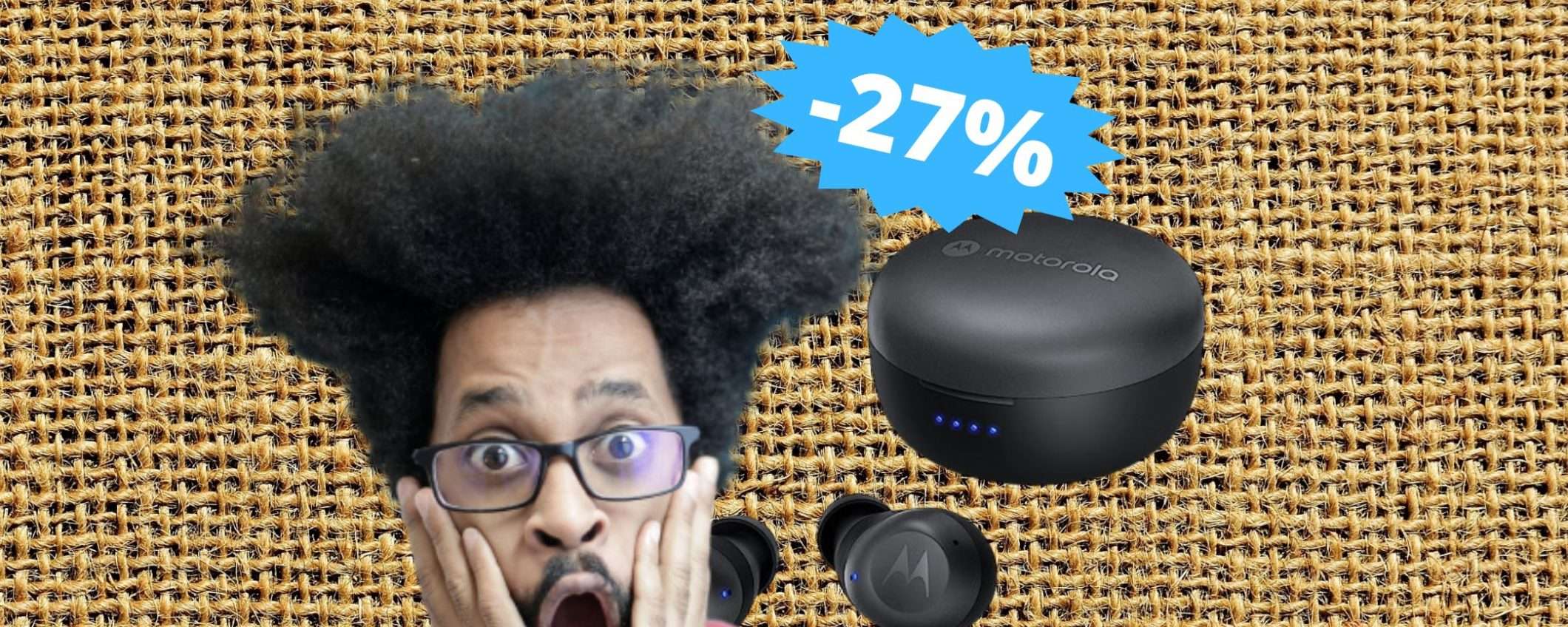 Motorola Sound Moto Buds: qualità del suono senza compromessi (-27%) Motorola Sound Moto Buds: qualità del suono senza compromessi (-27%)