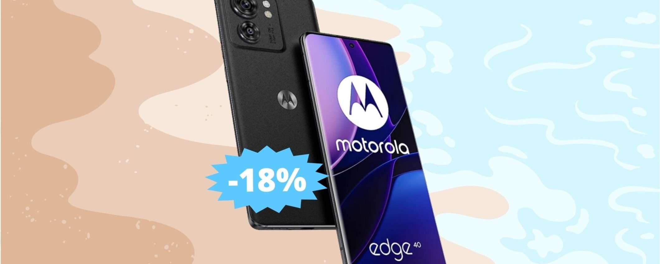 Motorola Moto Edge 40: super sconto per il flagship di ultima generazione Motorola Moto Edge 40: super sconto per il flagship di ultima generazione