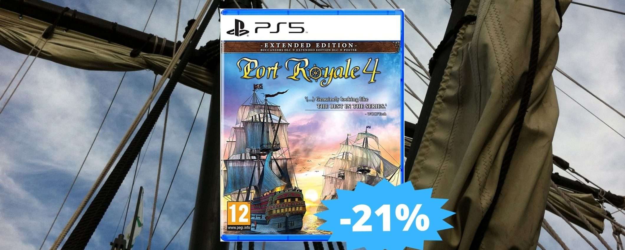 Port Royale 4: esplora, commercia e conquista su PS5 (-21%) Port Royale 4: esplora, commercia e conquista su PS5 (-21%)