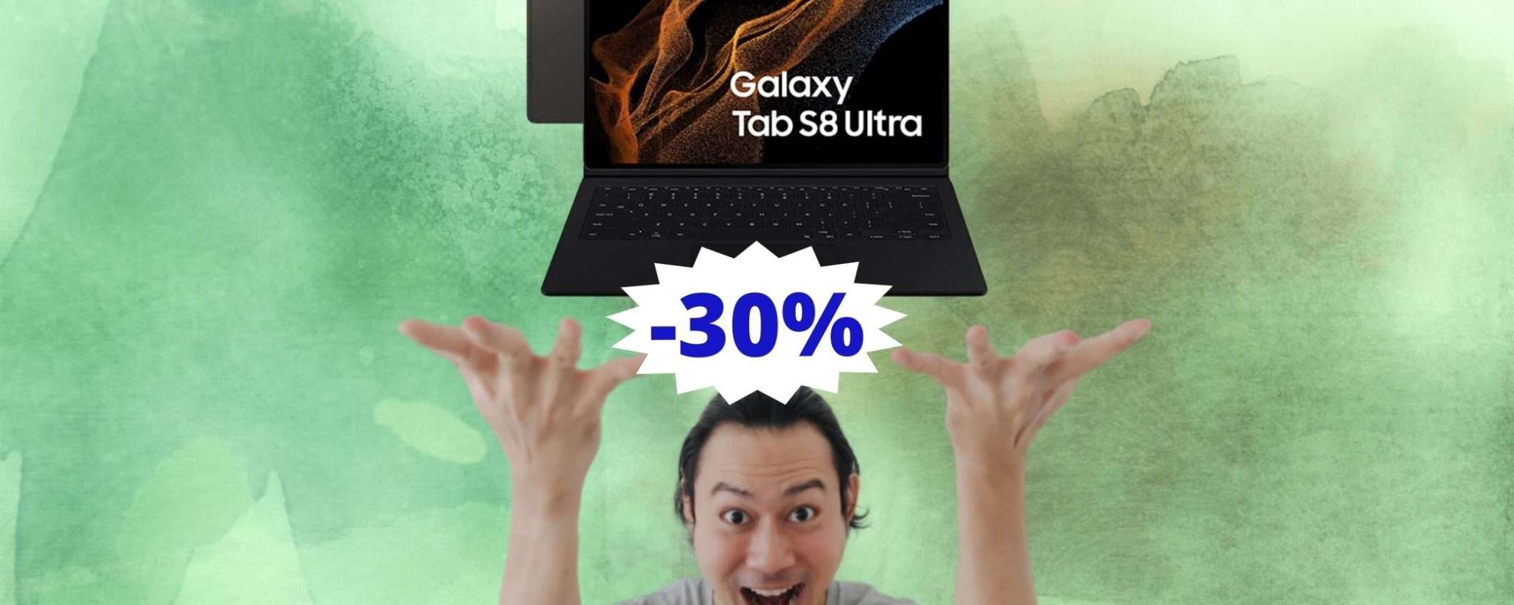 Samsung Galaxy Tab S8 Ultra: quasi 500 euro di sconto per il re dei tablet Samsung Galaxy Tab S8 Ultra: quasi 500 euro di sconto per il re dei tablet