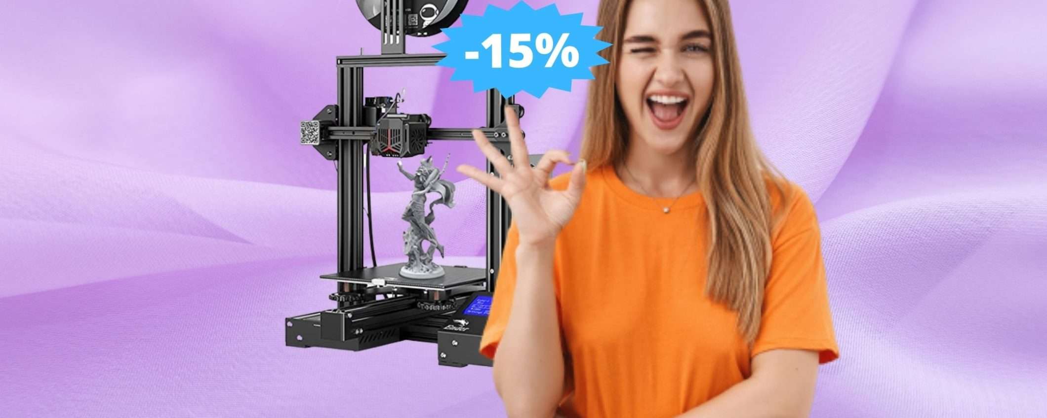 Creality Ender 3 Neo: la stampante che stavi cercando in sconto su Amazon Creality Ender 3 Neo: la stampante che stavi cercando in sconto su Amazon