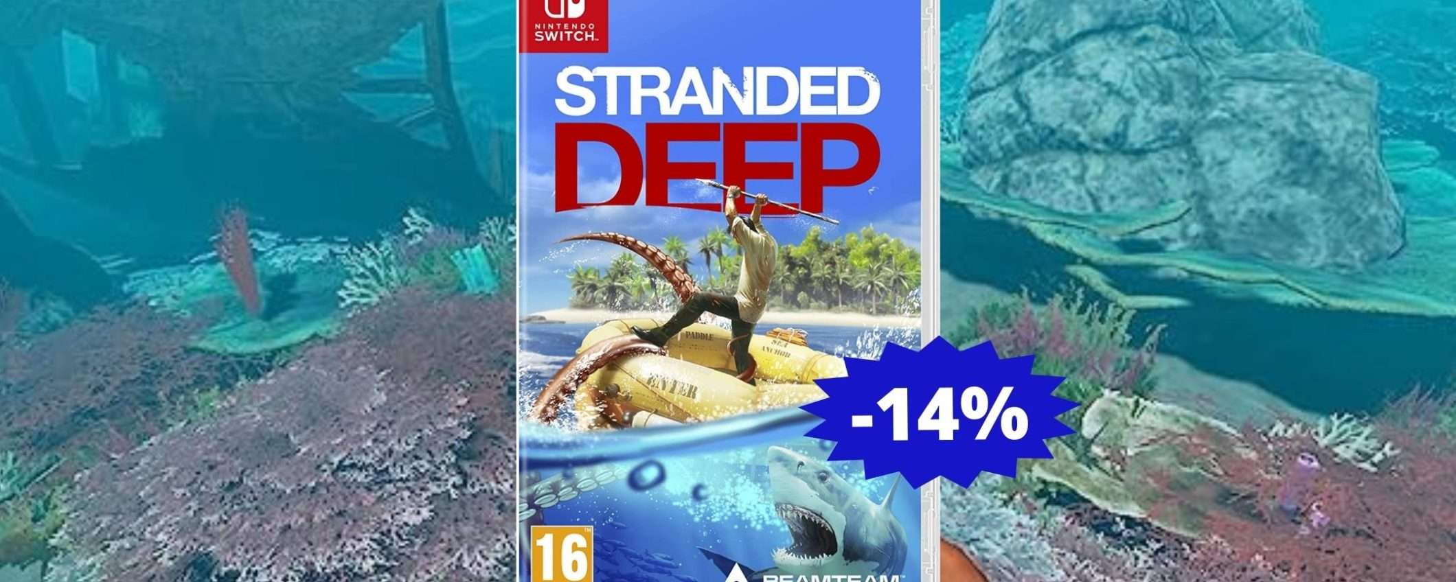 Stranded Deep: l'avventura selvaggia scontata del 14% Stranded Deep: l'avventura selvaggia scontata del 14%