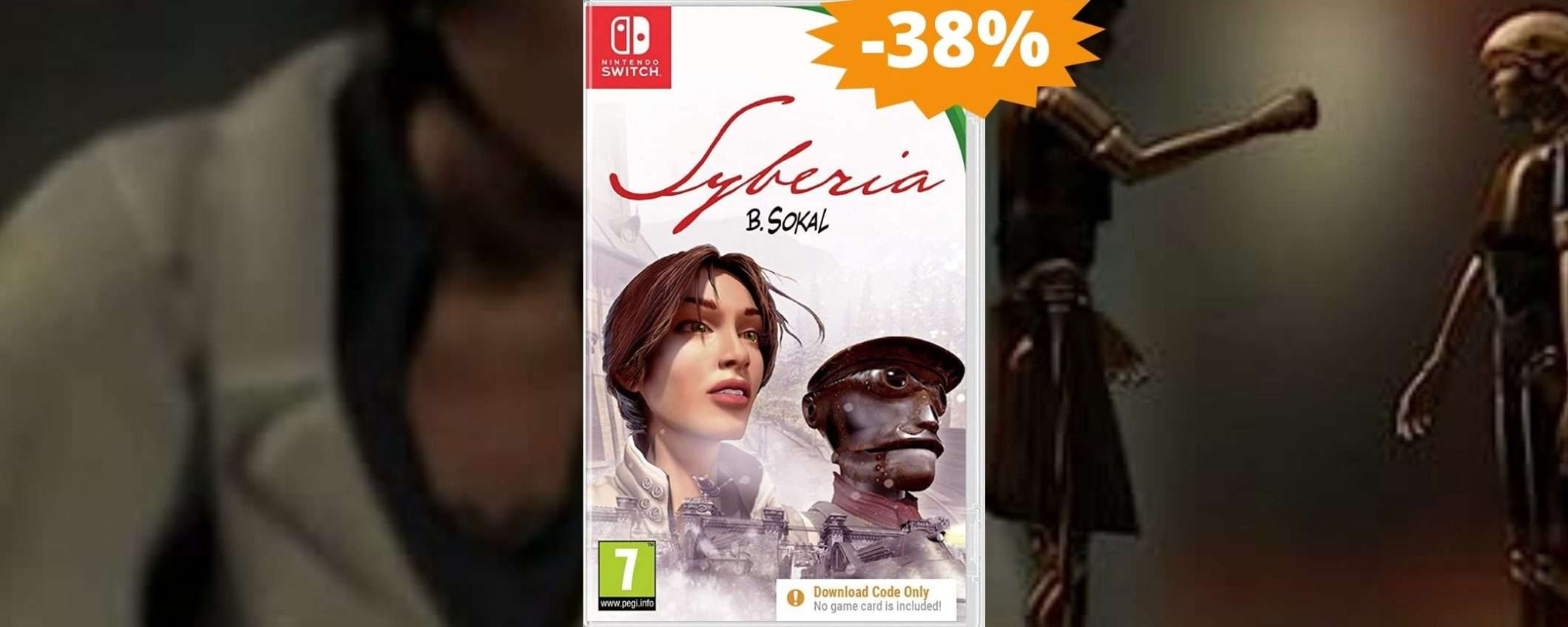 Syberia per Nintendo Switch: un'avventura straordinaria in MEGA sconto Syberia per Nintendo Switch: un'avventura straordinaria in MEGA sconto