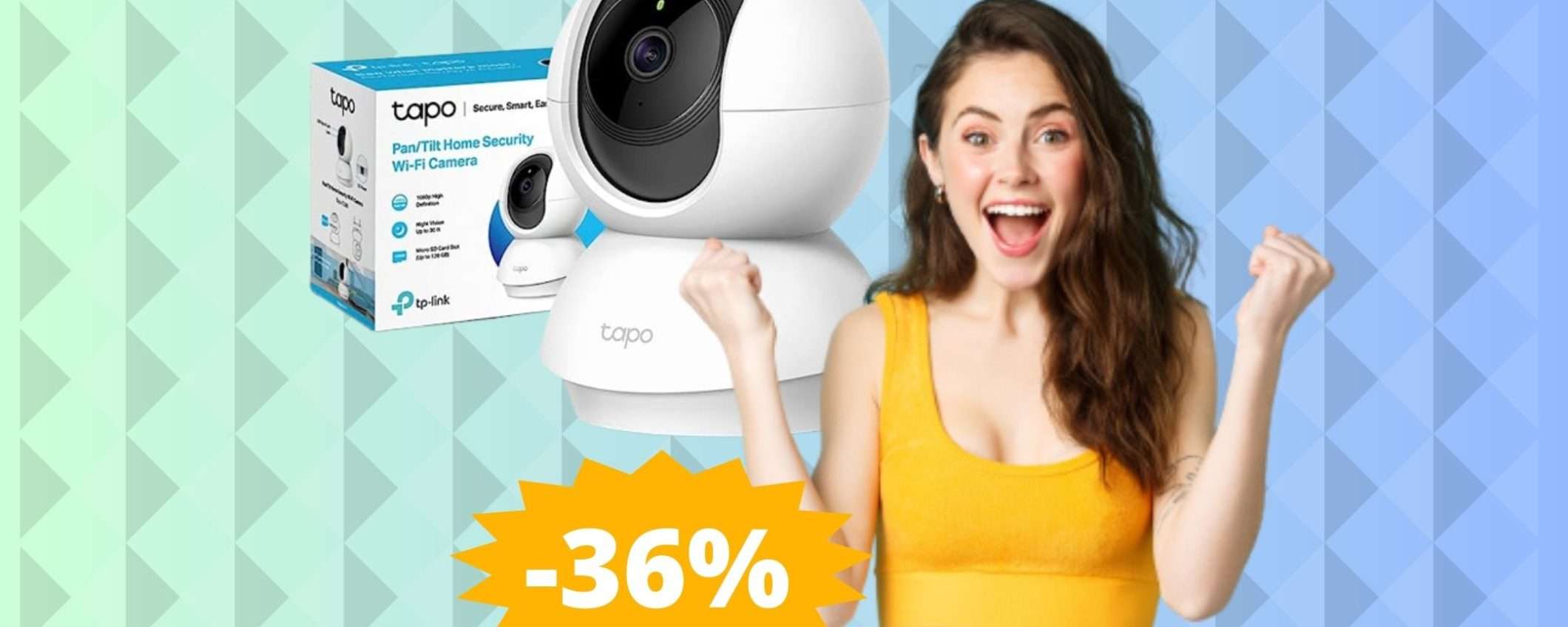 TP-Link Tapo: la scelta intelligente per la sicurezza domestica (-36%) TP-Link Tapo: la scelta intelligente per la sicurezza domestica (-36%)