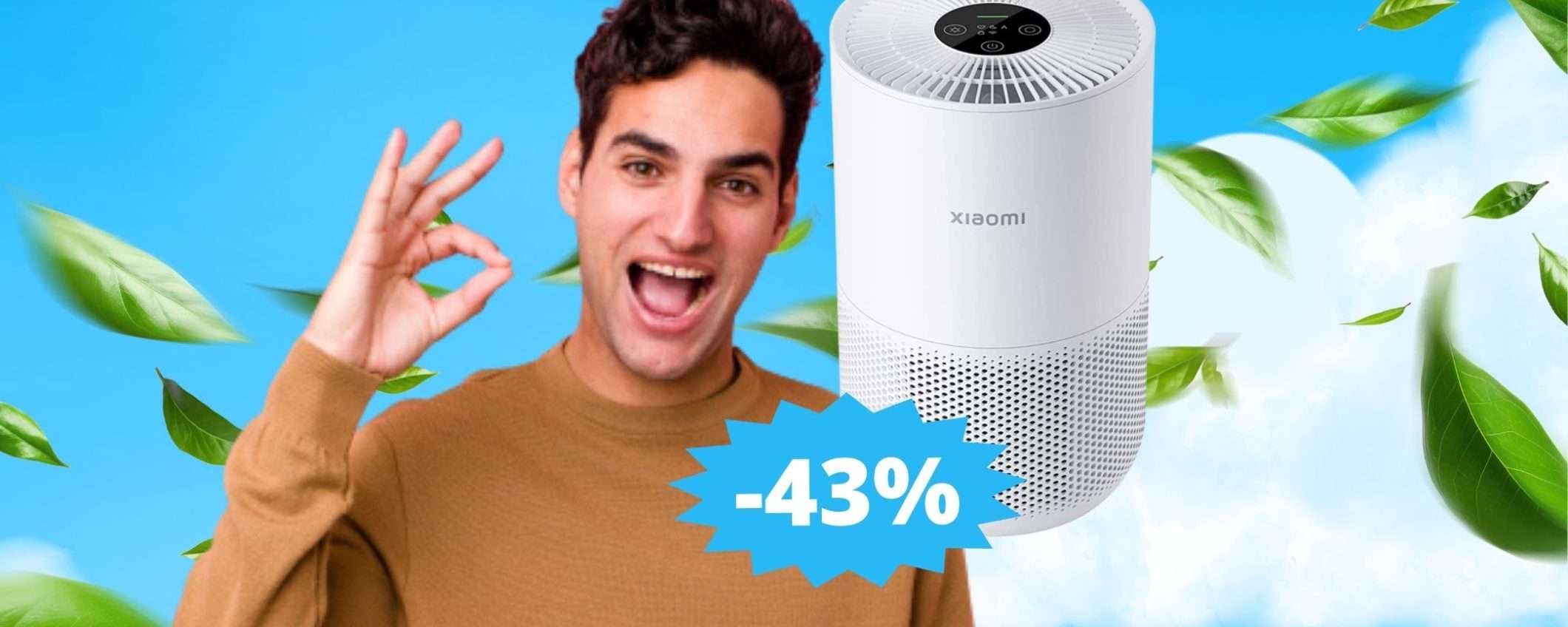 Xiaomi Smart Air Purifier: il compagno perfetto per l'aria pulita a casa (-43%) Xiaomi Smart Air Purifier: il compagno perfetto per l'aria pulita a casa (-43%)