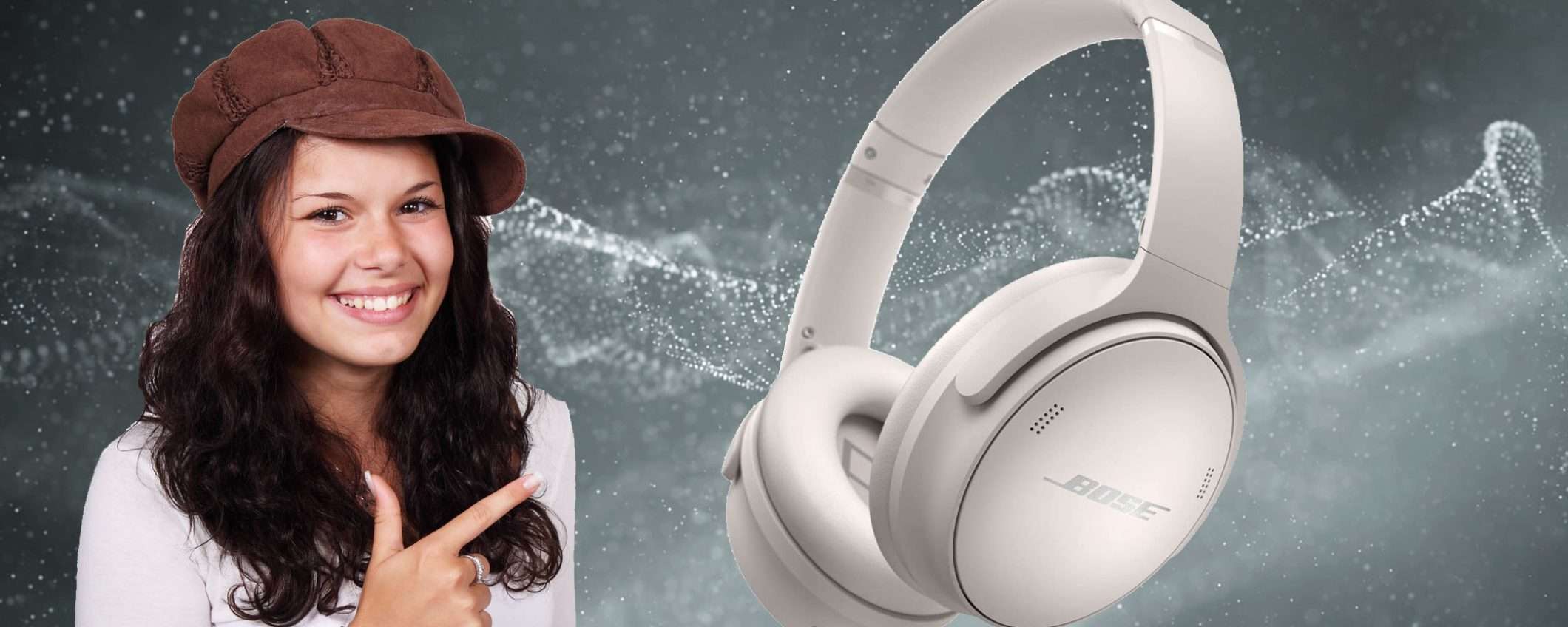 Cuffie Bose QuietComfort 45 Bluetooth: IMPERDIBILI scontate del 27%