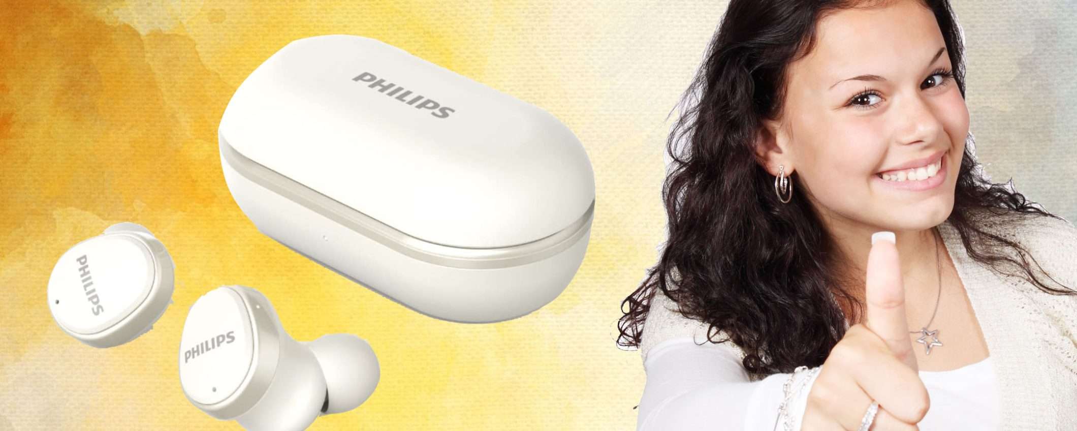 Cuffie wireless Philips con IPX4 e ANC: sconto FOLLE del 51% (Amazon) Cuffie wireless Philips con IPX4 e ANC: sconto FOLLE del 51% (Amazon)