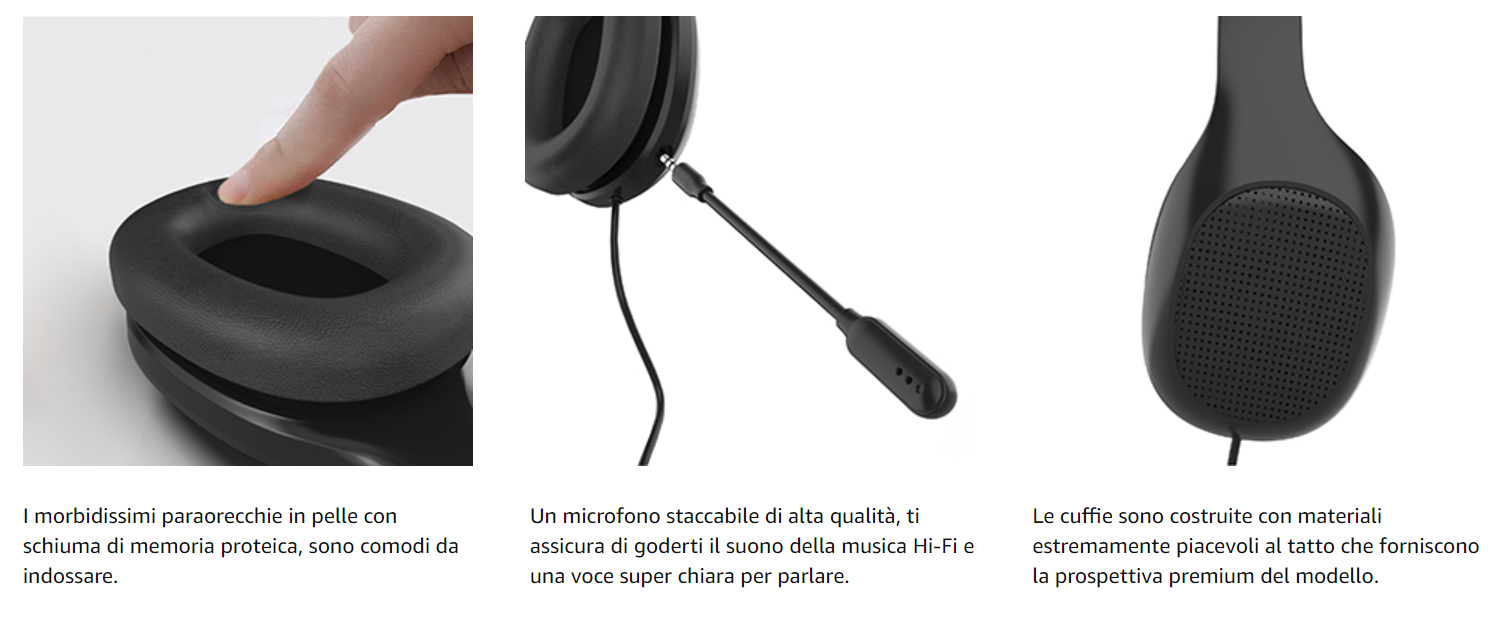 eono-cuffie-microfono-amazon-soli-14e-offerta-lampo-comode