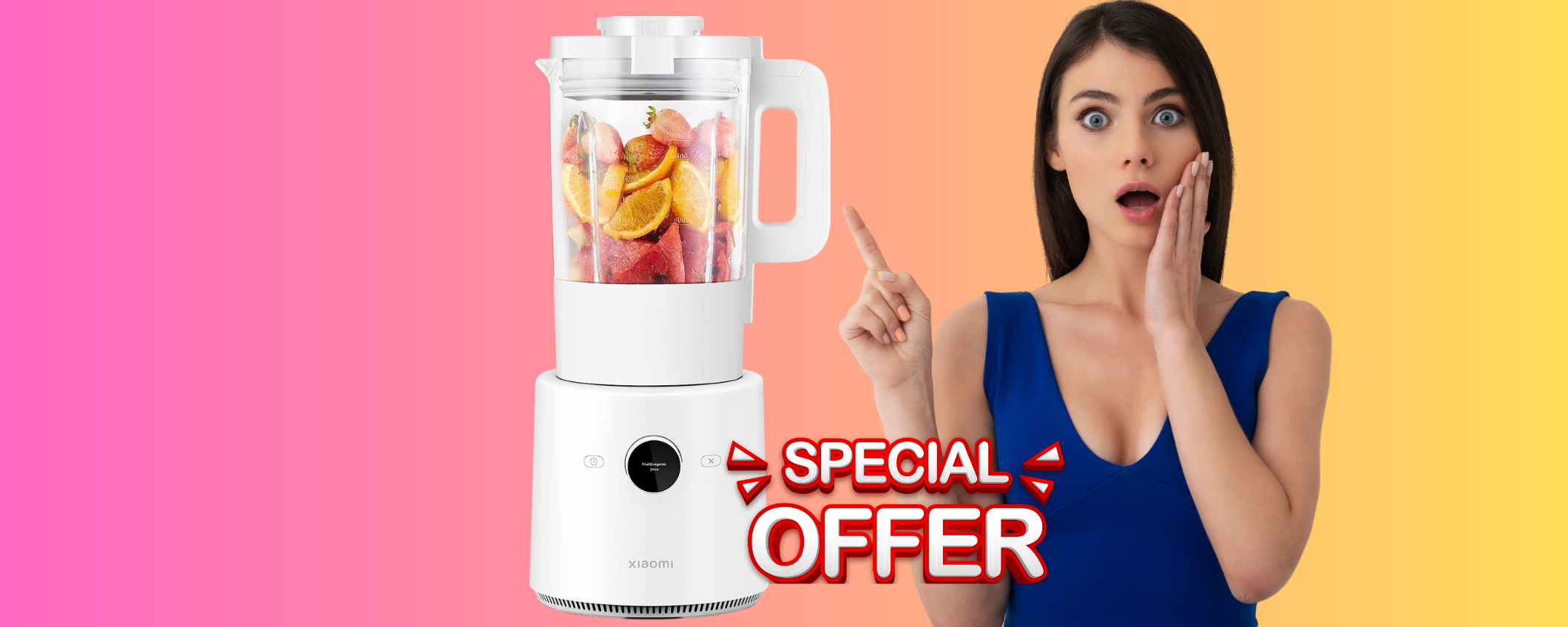 Frullatore smart Xiaomi: un tocco di intelligenza nella tua cucina a un prezzo imperdibile! Frullatore smart Xiaomi: un tocco di intelligenza nella tua cucina a un prezzo imperdibile!