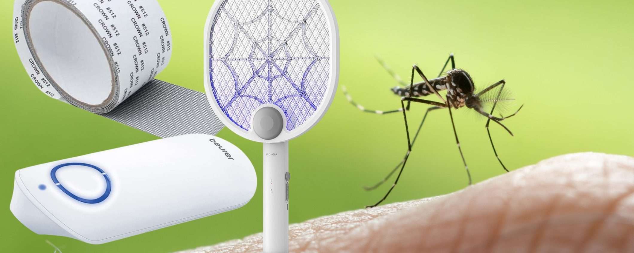 Zanzare NO PROBLEM: 5 gadget economici indispensabili per tenerle a bada Zanzare NO PROBLEM: 5 gadget economici indispensabili per tenerle a bada