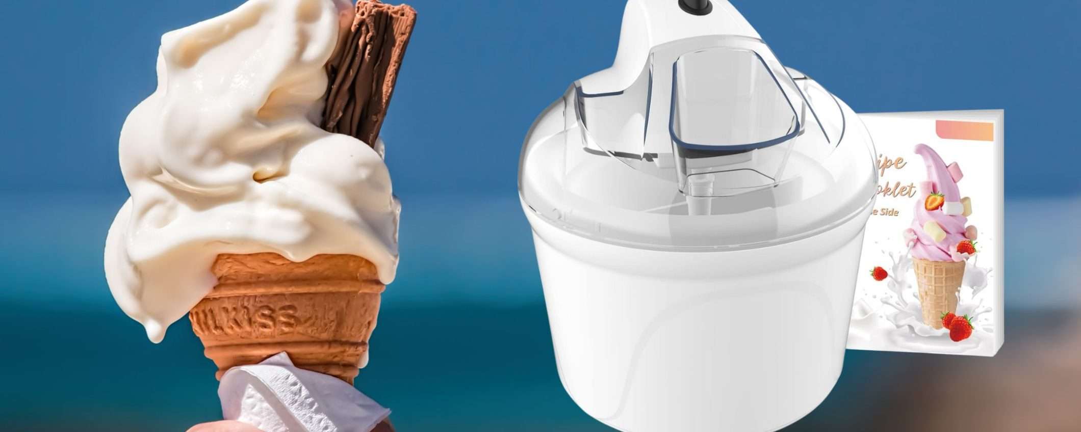 Gelatiera elettrica automatica a 27€: il gelato BUONO si fa in un attimo Gelatiera elettrica automatica a 27€: il gelato BUONO si fa in un attimo