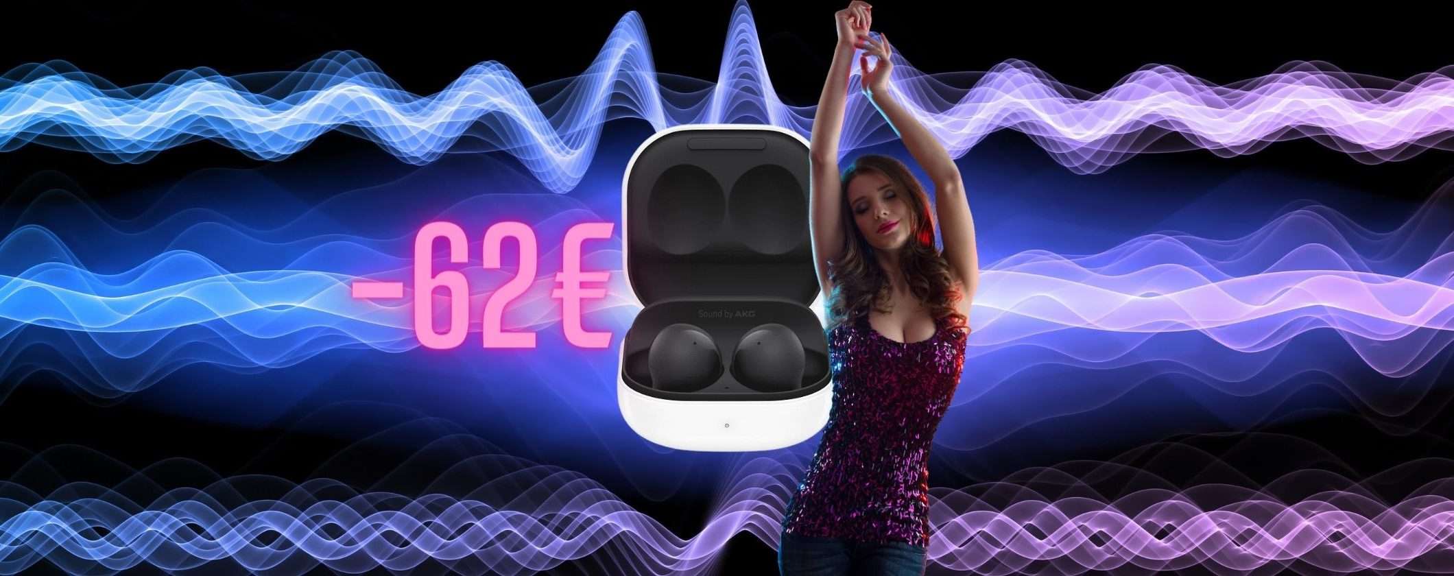 Goditi un'esperienza audio top con Samsung Galaxy Buds2: 62€ di sconto Goditi un'esperienza audio top con Samsung Galaxy Buds2: 62€ di sconto
