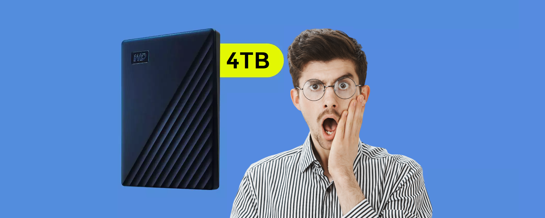 Hard disk esterno 4TB per Mac: bastano 117€ grazie a 2 SCONTI