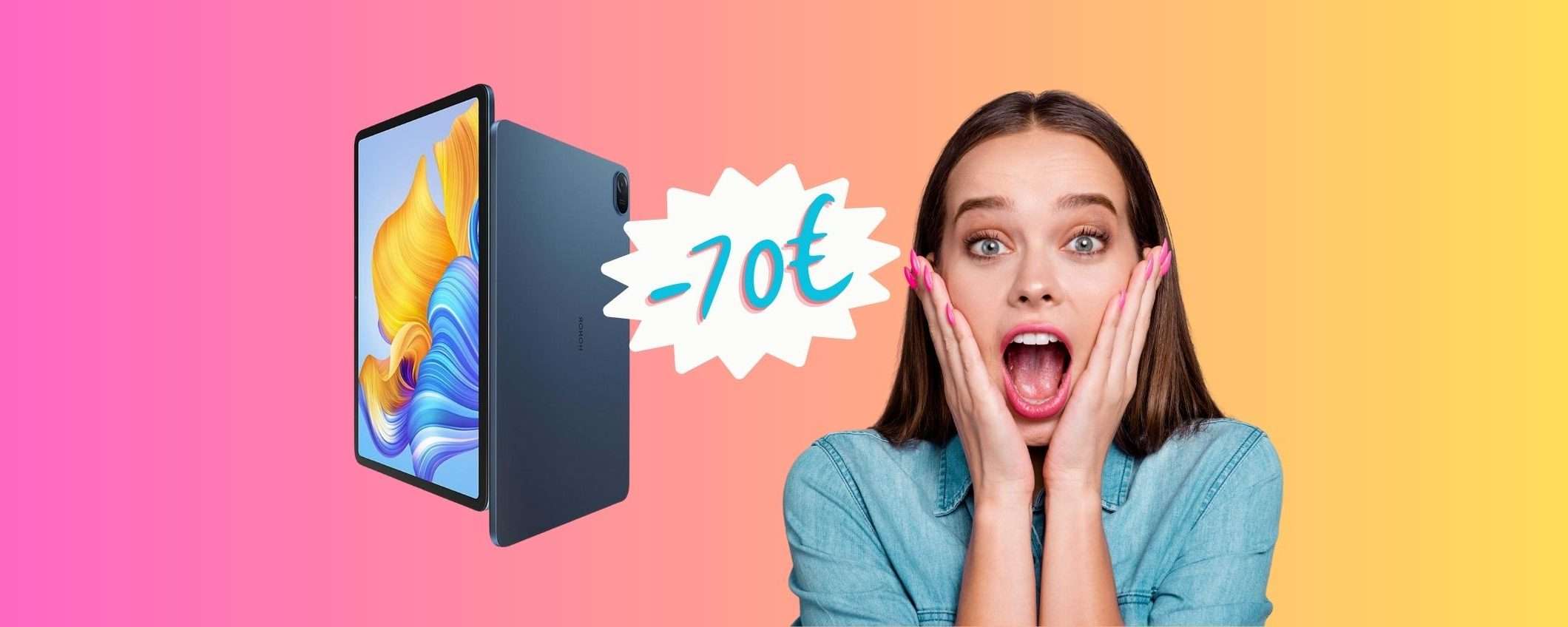 Honor Pad 8 ritorna al MINIMO STORICO su Amazon (-70€) Honor Pad 8 ritorna al MINIMO STORICO su Amazon (-70€)