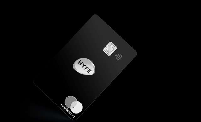 hype premium carta mastercard