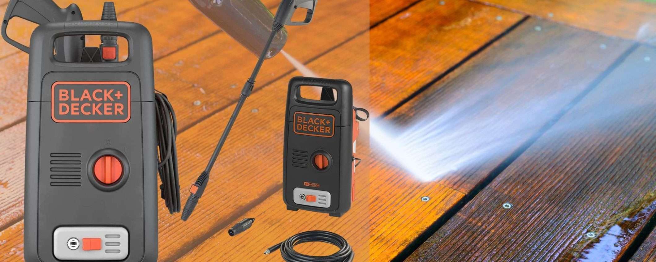 Questa BESTIA di idropulitrice Black+Decker costa niente: 10 modi per usarla (70€)