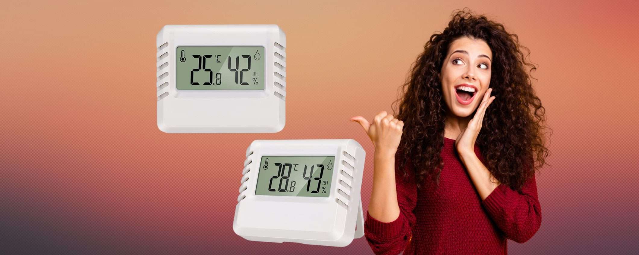 Comfort della tua Casa al TOP con soli 5,69€: Termometro Igrometro in SUPER Offerta Comfort della tua Casa al TOP con soli 5,69€: Termometro Igrometro in SUPER Offerta