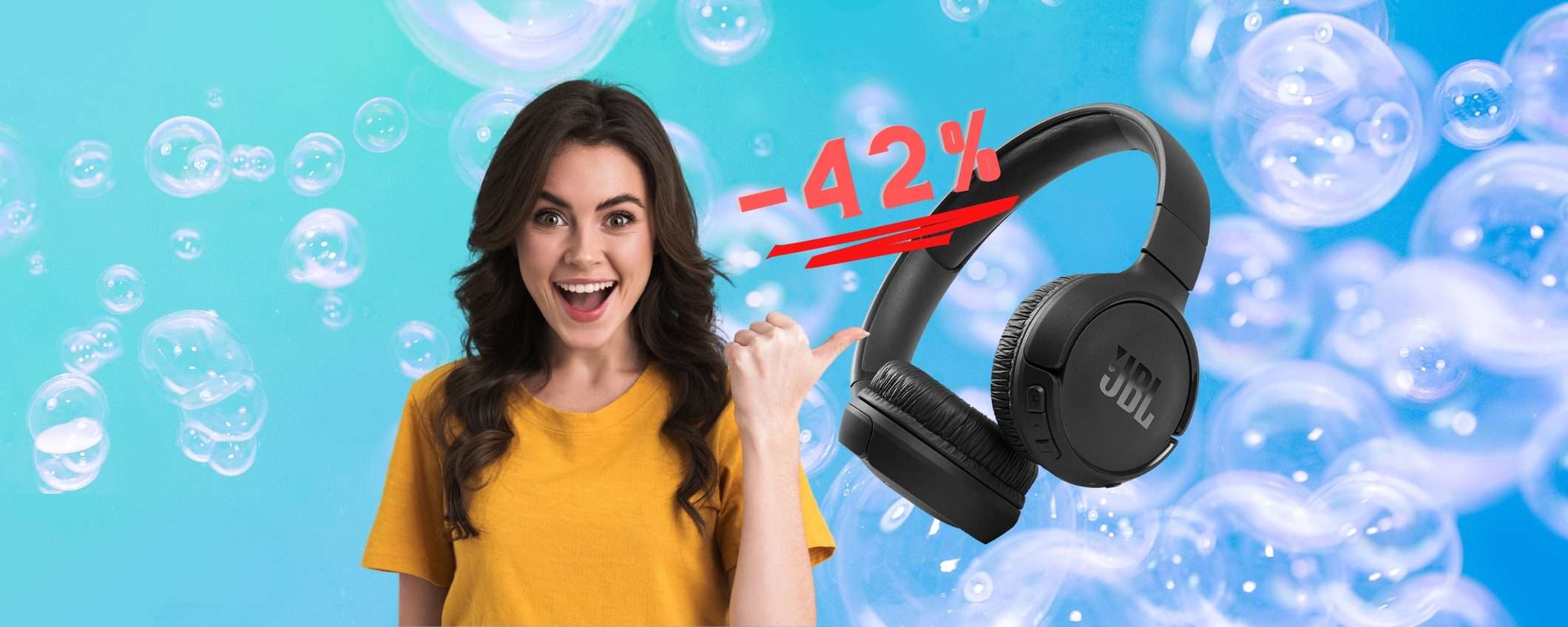 JBL Tune 510BT a soli 29€ su Amazon: OFFERTA da non perdere (-42%) JBL Tune 510BT a soli 29€ su Amazon: OFFERTA da non perdere (-42%)