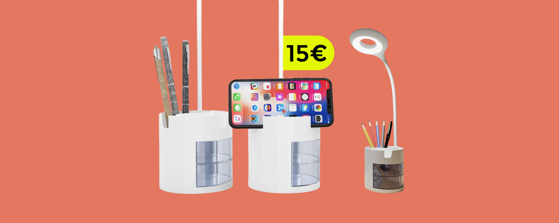 Lampada LED regolabile e ricaricabile: con 2 SCONTI bastano 15€ Lampada LED regolabile e ricaricabile: con 2 SCONTI bastano 15€