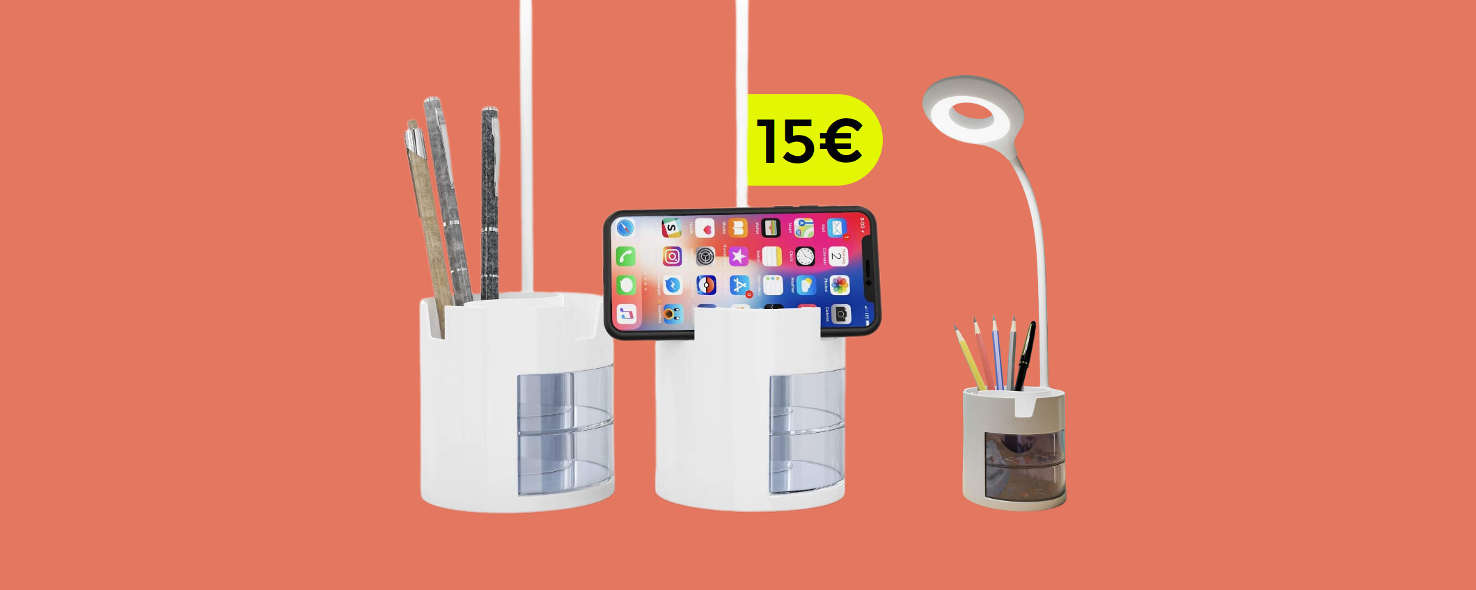 Lampada LED ricaricabile e regolabile: una MERAVIGLIA a 15€