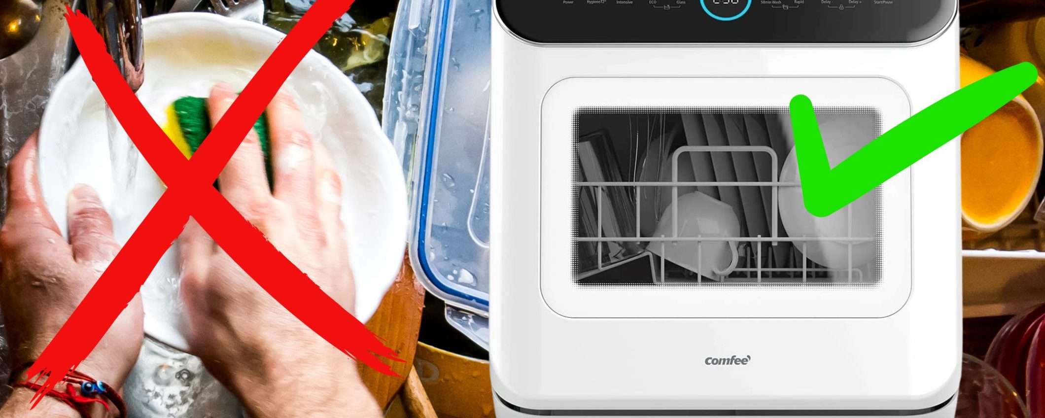 Lavastoviglie compatta, sconto Amazon SHOCK: addio piatti sporchi (coupon) Lavastoviglie compatta, sconto Amazon SHOCK: addio piatti sporchi (coupon)