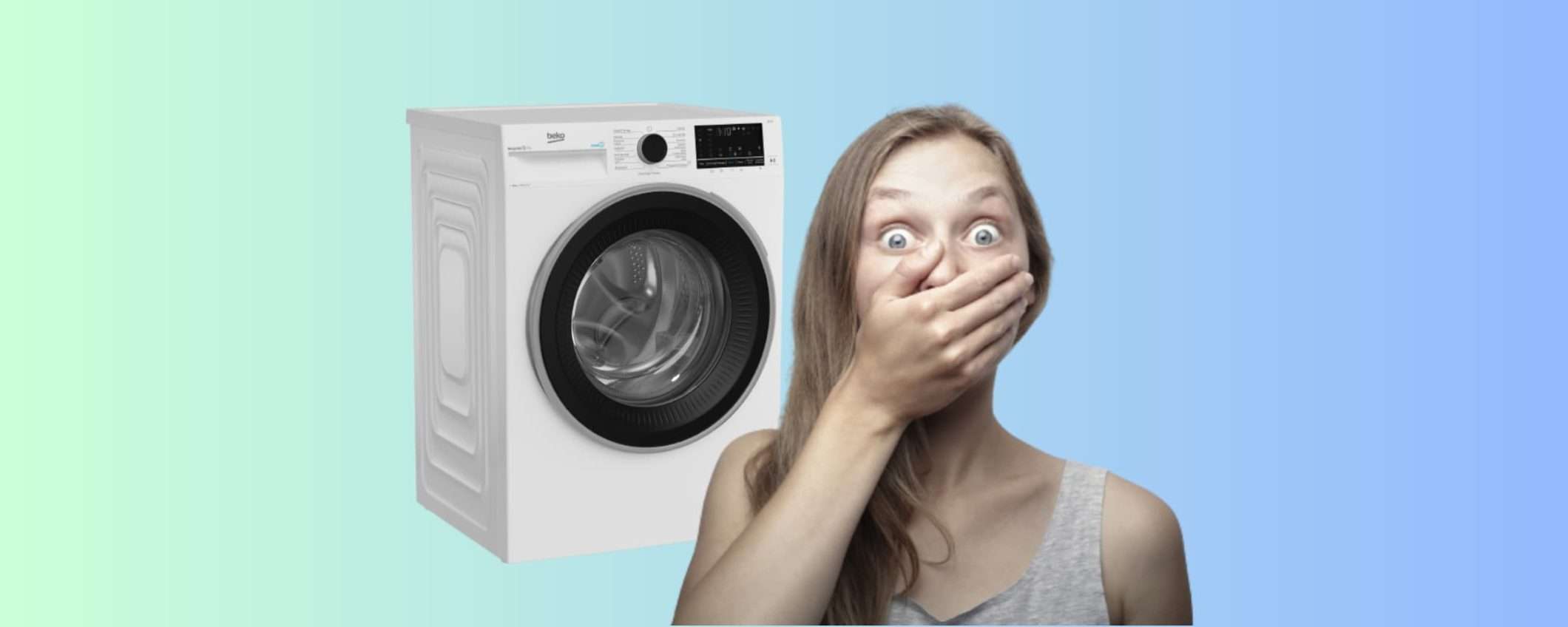 Risparmia oltre 350 euro sulla lavatrice Beko Beyond con Monclick Risparmia oltre 350 euro sulla lavatrice Beko Beyond con Monclick