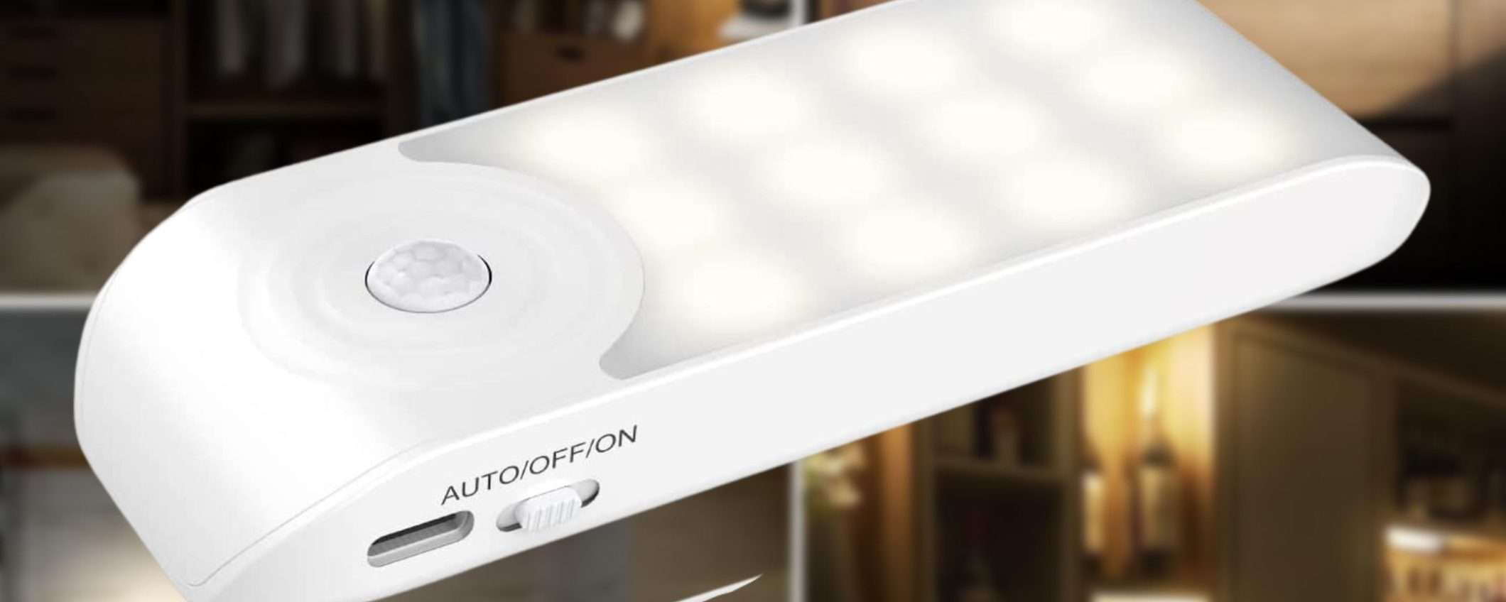 La STRAORDINARIA luce automatica wireless torna a 6€ su Amazon: imperdibile La STRAORDINARIA luce automatica wireless torna a 6€ su Amazon: imperdibile