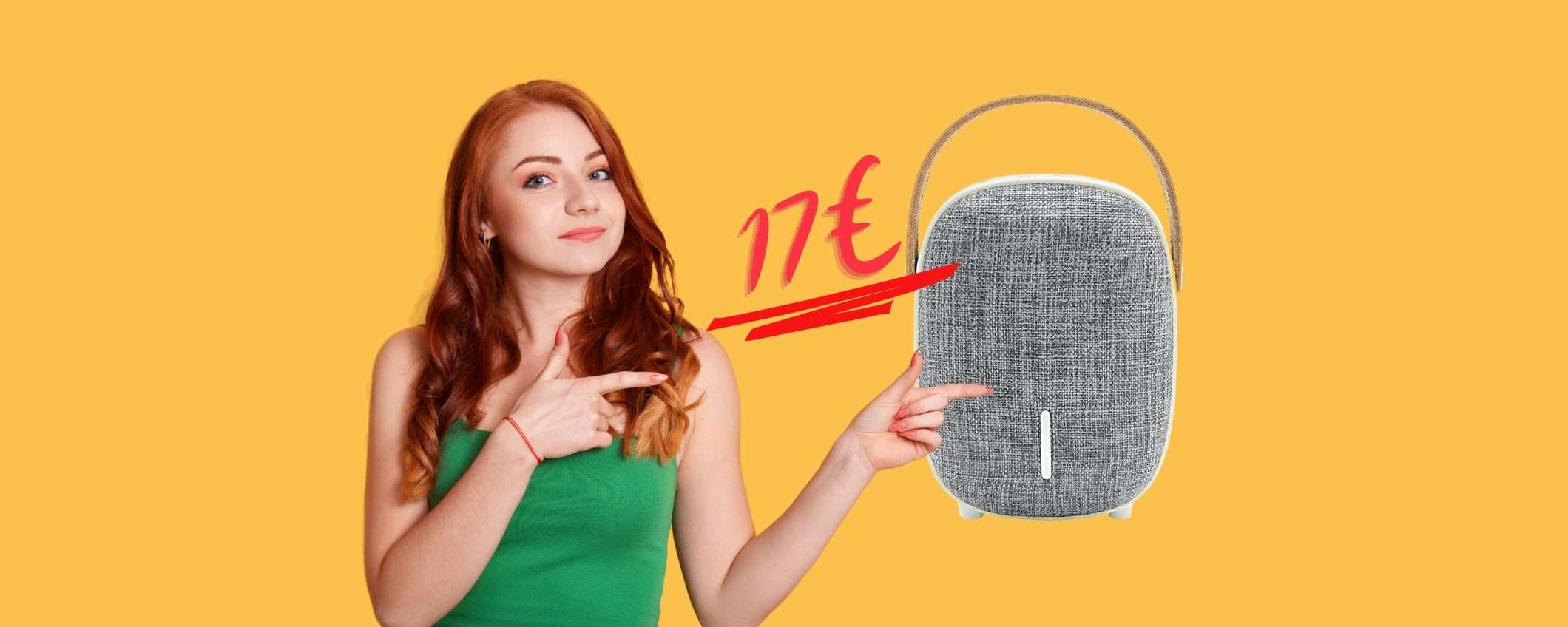 Mini speaker portatile potente ed ECONOMICO, ora è tuo a 17€ Mini speaker portatile potente ed ECONOMICO, ora è tuo a 17€