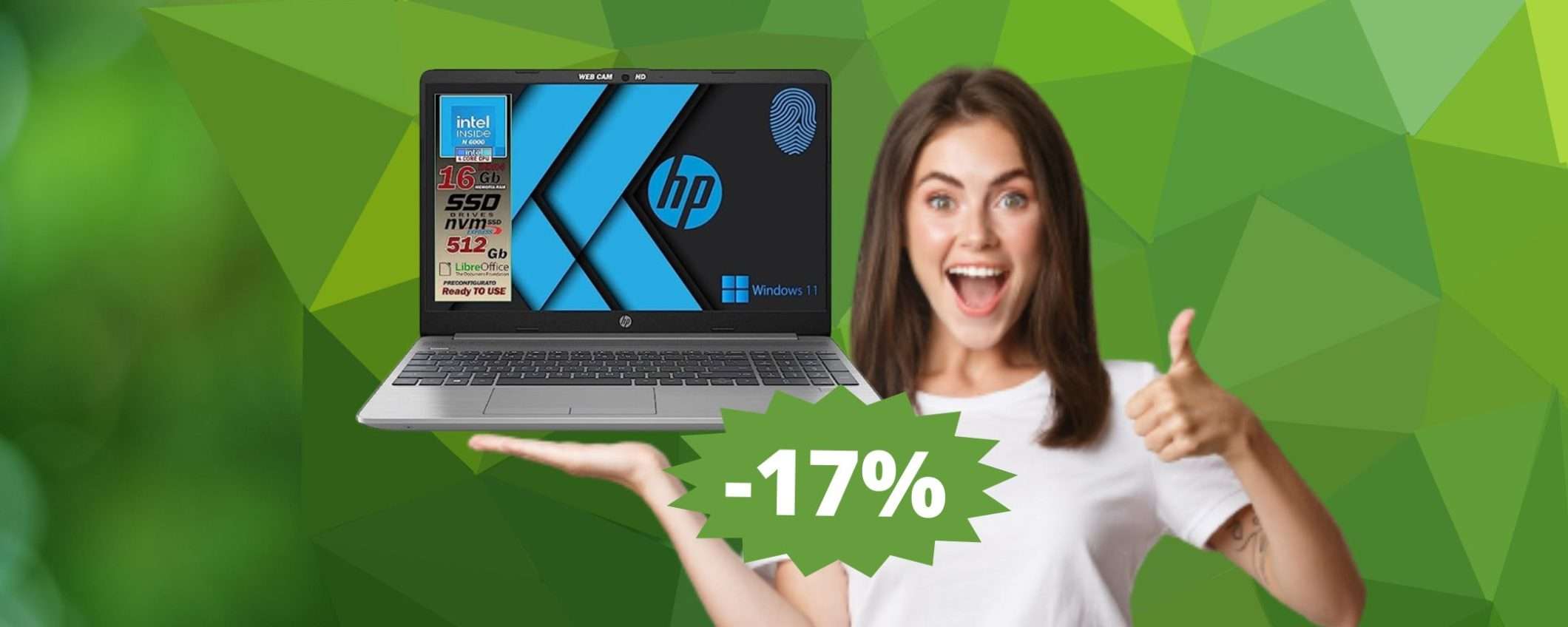 Notebook HP 250 G9: l'opportunità da non perdere su Amazon Notebook HP 250 G9: l'opportunità da non perdere su Amazon