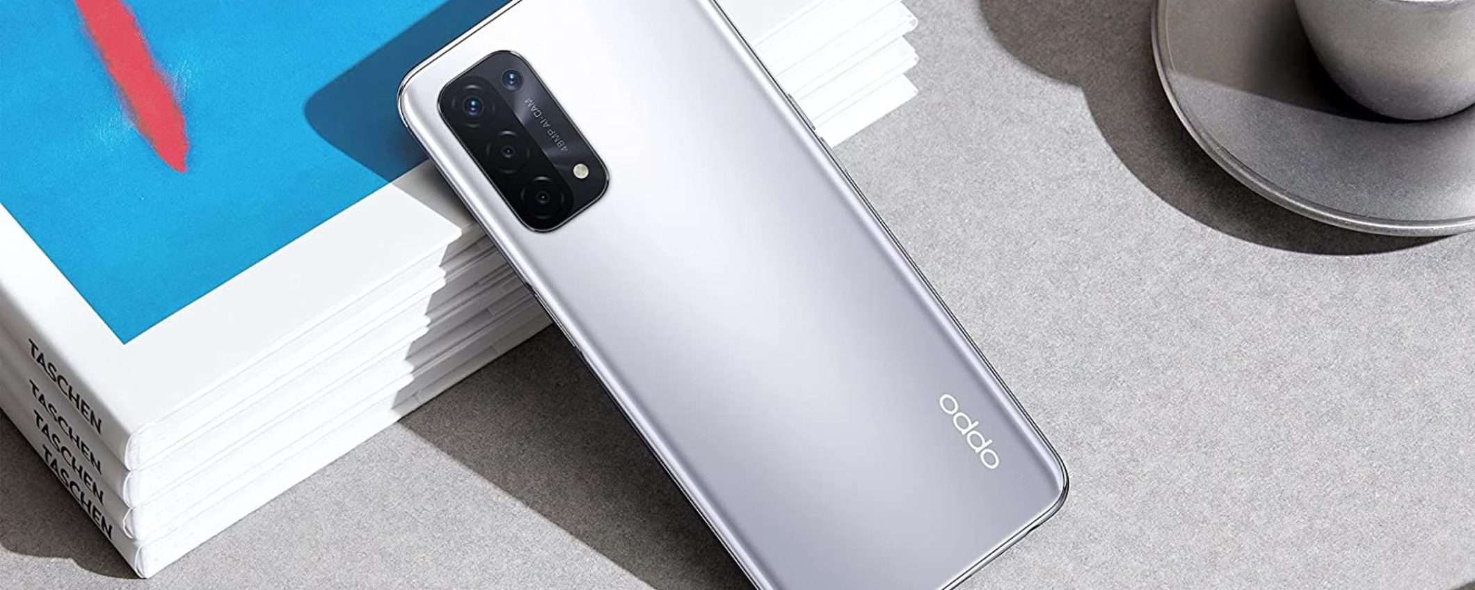 OPPO A74 5G, tripla cam 48MP e super batteria a 169€ su eBay (-26%) OPPO A74 5G, tripla cam 48MP e super batteria a 169€ su eBay (-26%)