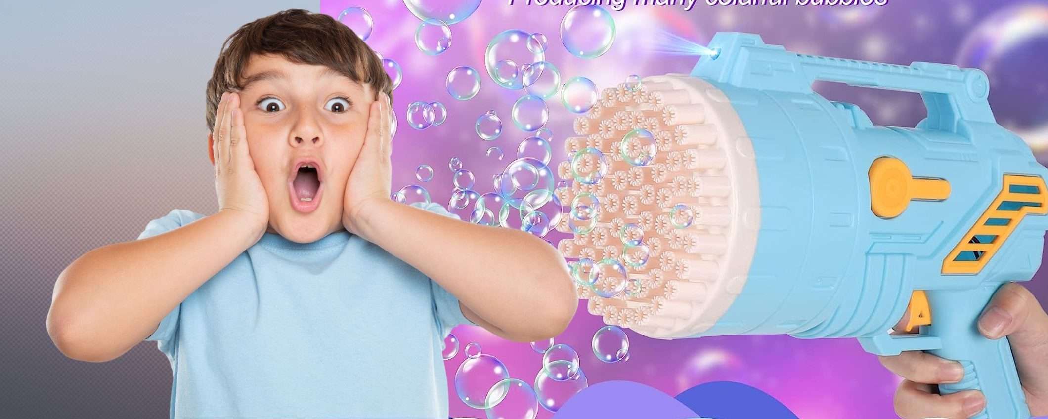 Bazooka Sparabolle Gigante, l'arma ideale per una festa da sogno in super offerta Bazooka Sparabolle Gigante, l'arma ideale per una festa da sogno in super offerta