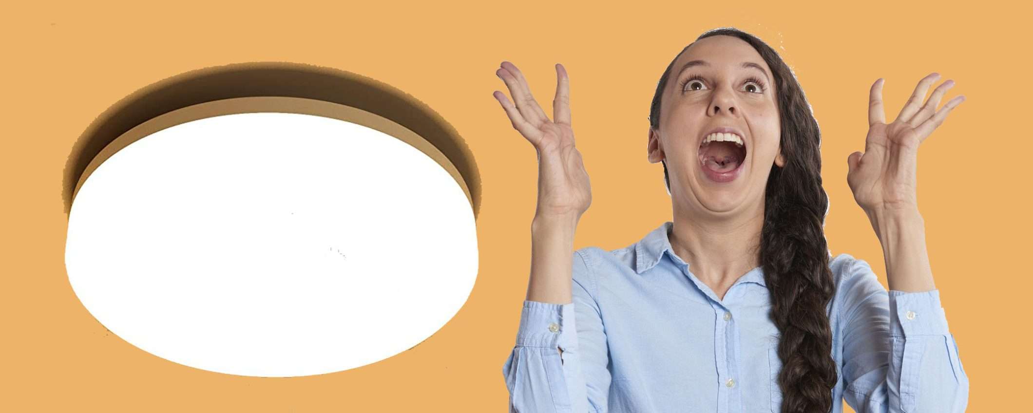 Plafoniera LED per risparmio energetico dell'85%: prezzo MINI su Amazon (-31%) Plafoniera LED per risparmio energetico dell'85%: prezzo MINI su Amazon (-31%)