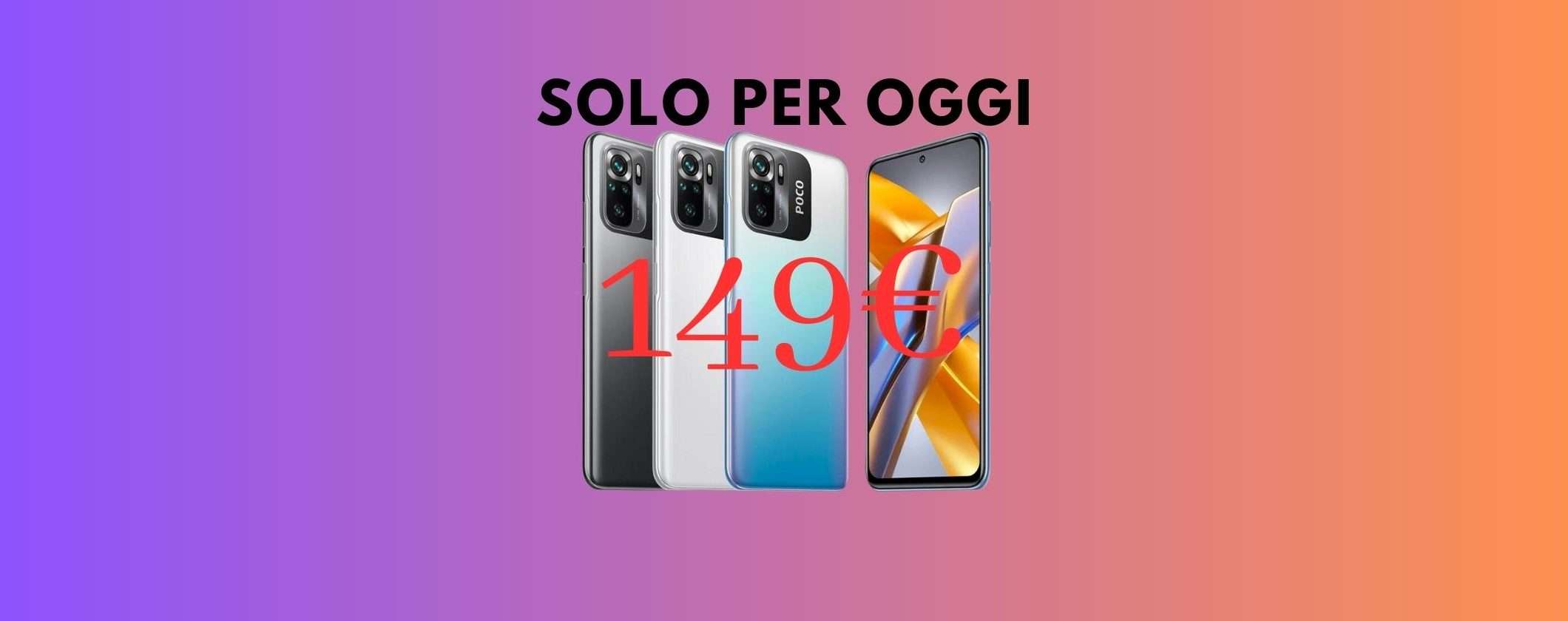 POCO M5s: SOLO OGGI a 149€ sul Mi Store POCO M5s: SOLO OGGI a 149€ sul Mi Store