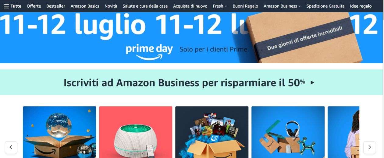Amazon Prime Day 2023 ufficiale: ecco le date