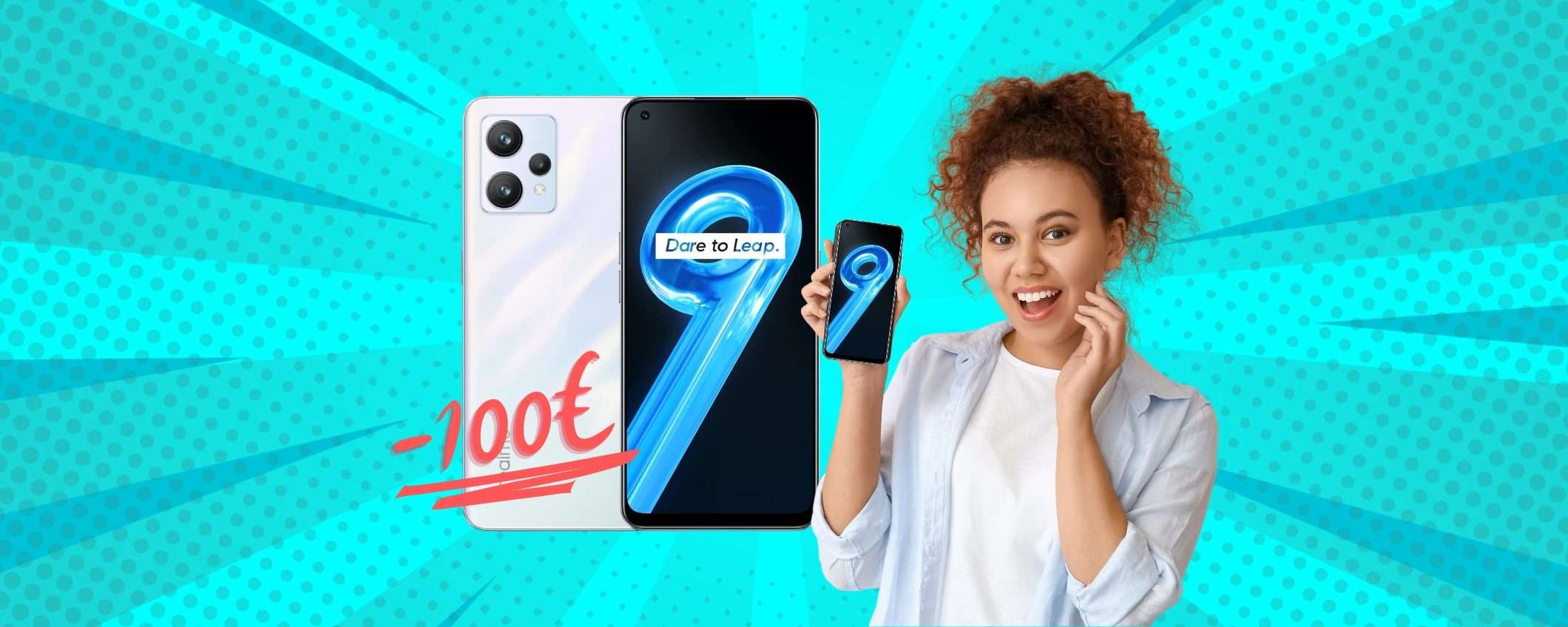 Realme 9 a prezzo SGRETOLATO su Amazon, 100€ in MENO Realme 9 a prezzo SGRETOLATO su Amazon, 100€ in MENO