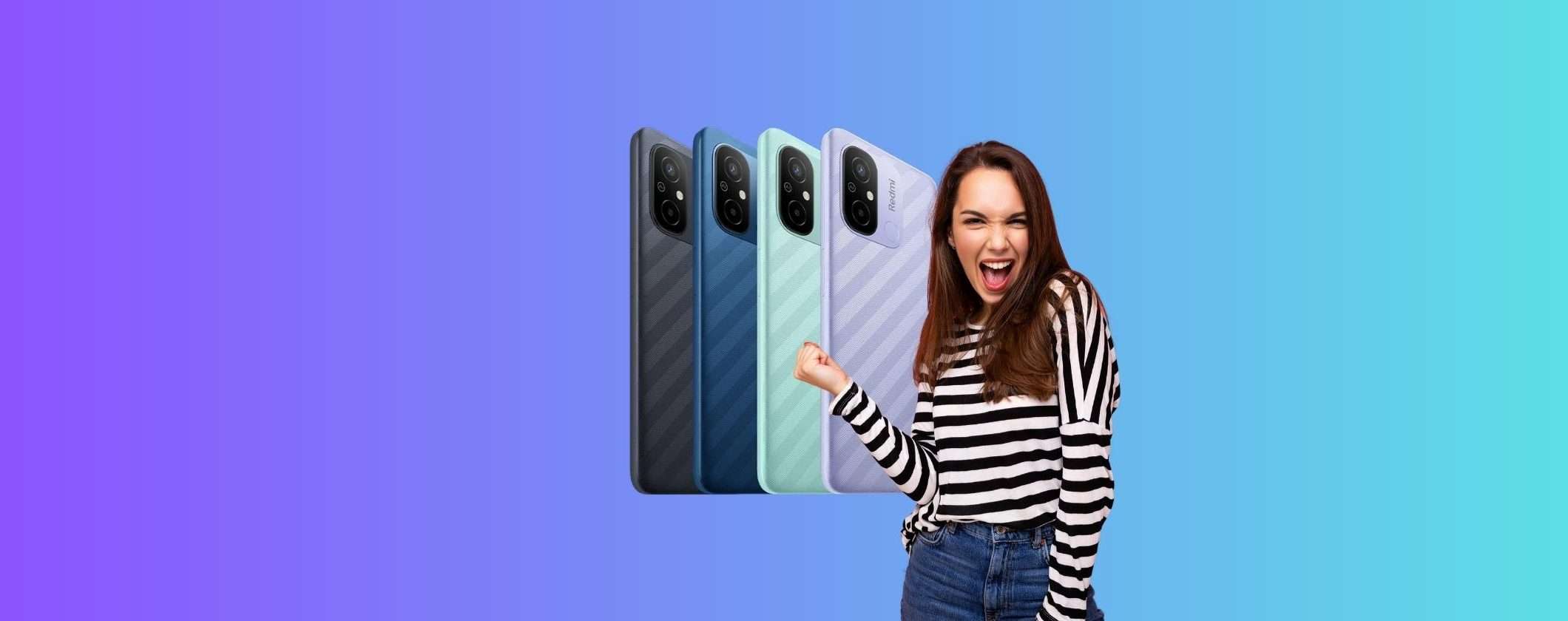 Redmi 12C: grande ritorno con il NO IVA Week. solo oggi a 122€ Redmi 12C: grande ritorno con il NO IVA Week. solo oggi a 122€