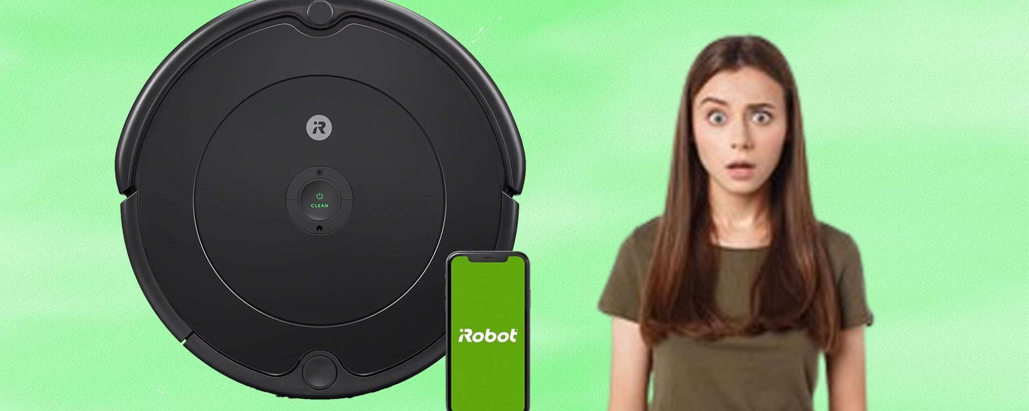 Robot aspirapolvere iRobot Roomba 692: sconto PAZZESCO del 33% Robot aspirapolvere iRobot Roomba 692: sconto PAZZESCO del 33%