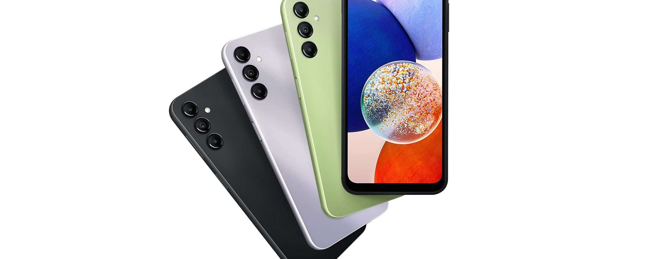 Samsung Galaxy A14 5G: con QUEST'OFFERTA è ora un VERO AFFARE (-103€) Samsung Galaxy A14 5G: con QUEST'OFFERTA è ora un VERO AFFARE (-103€)