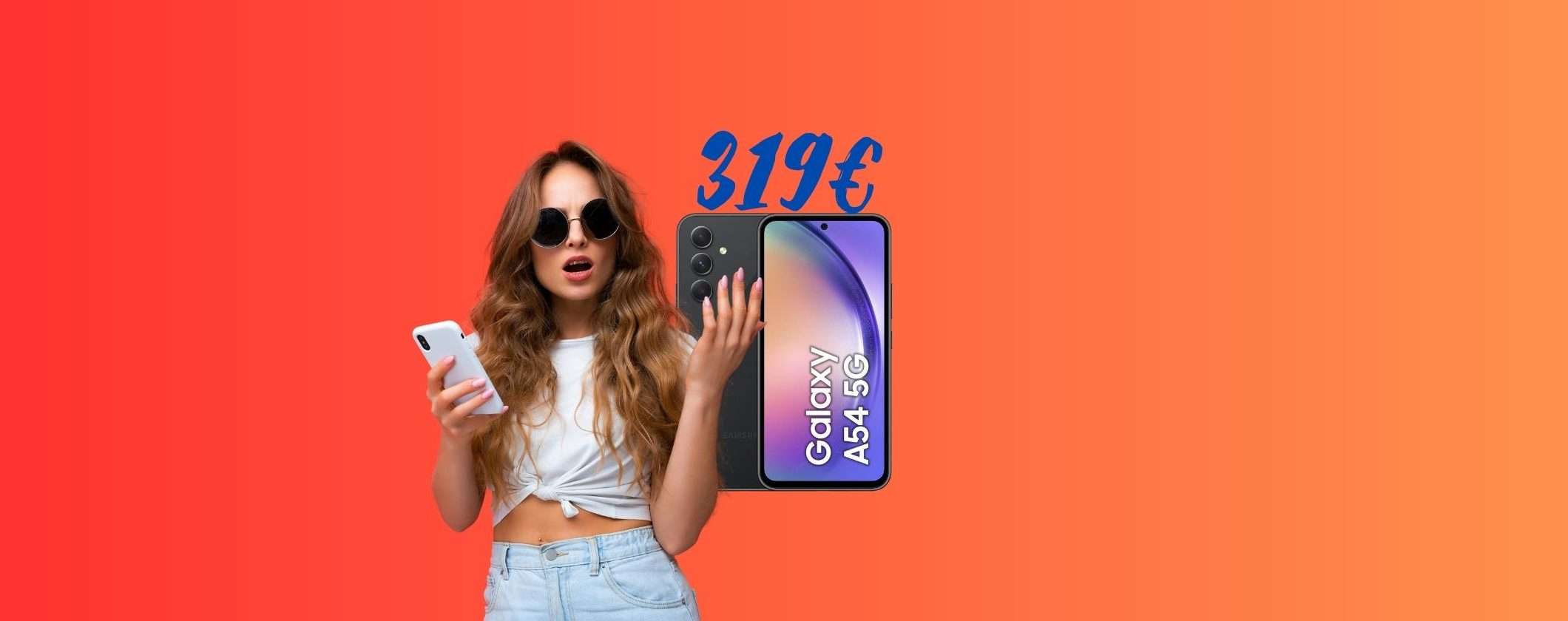 Samsung Galaxy A54 con soli 319€: ULTIMI PEZZI su eBay Samsung Galaxy A54 con soli 319€: ULTIMI PEZZI su eBay