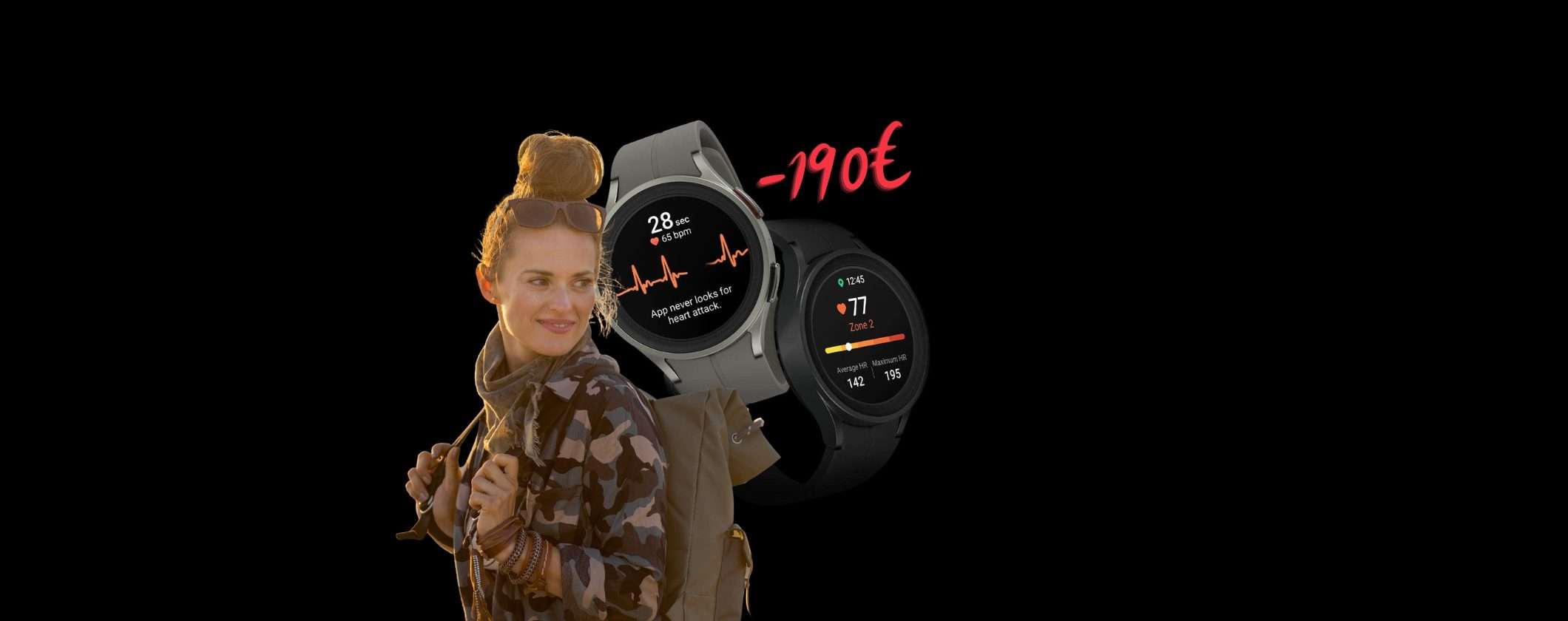 Samsung Galaxy Watch5 Pro: irresistibile a 190€ di SCONTO su eBay