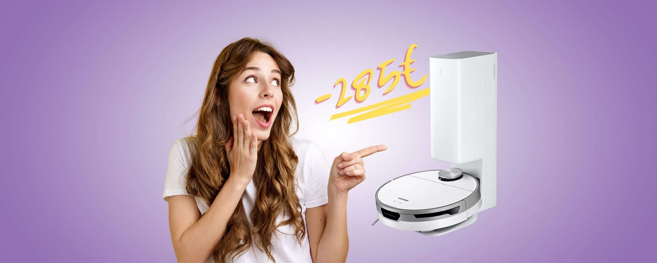 Samsung JetBot+: il robot aspirapolvere dei SOGNI a 285€ in MENO Samsung JetBot+: il robot aspirapolvere dei SOGNI a 285€ in MENO