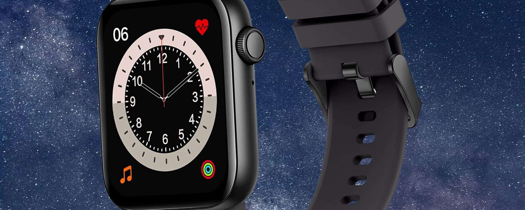 Questo smartwatch da 19€ è un monitor della SALUTE: pazzesco (-44%) Questo smartwatch da 19€ è un monitor della SALUTE: pazzesco (-44%)