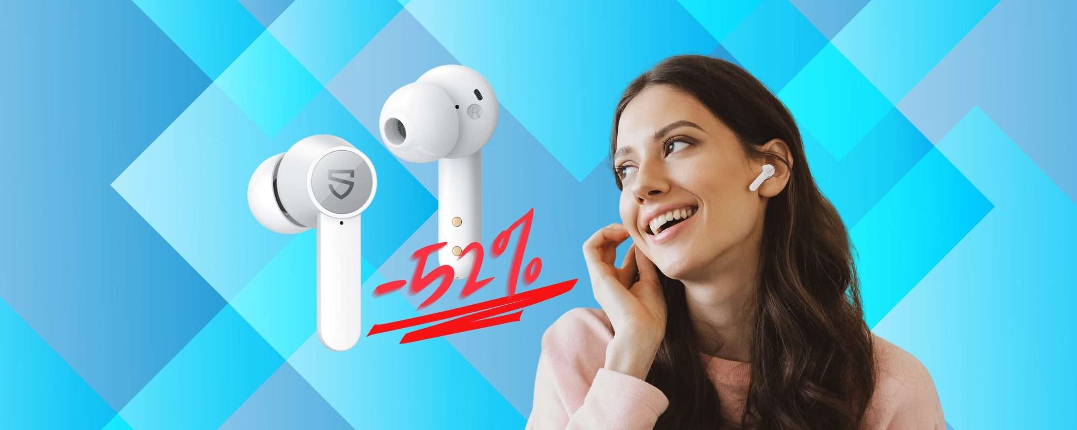 SoundPEATS: auricolari OTTIMI a prezzo MINI su Amazon (-52%) SoundPEATS: auricolari OTTIMI a prezzo MINI su Amazon (-52%)