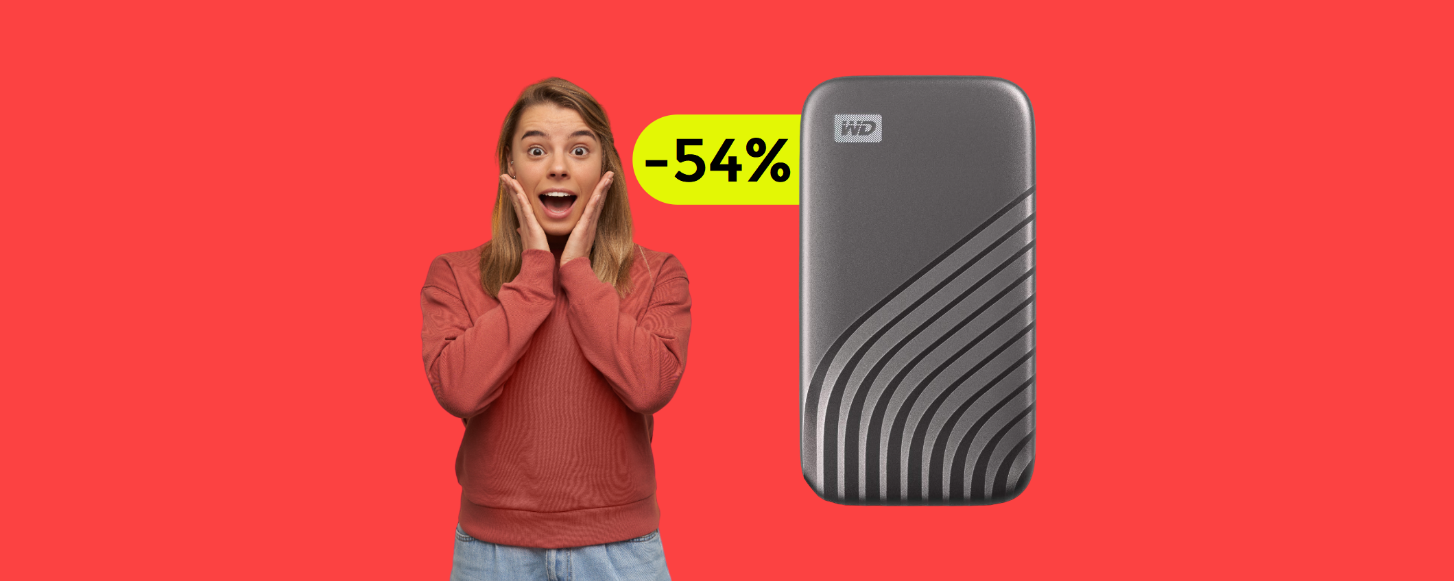 SSD esterno 500GB a meno di METÀ PREZZO: best buy del giorno (73€)
